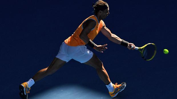 El milimétrico punto de Nadal que levantó los aplausos en Australia