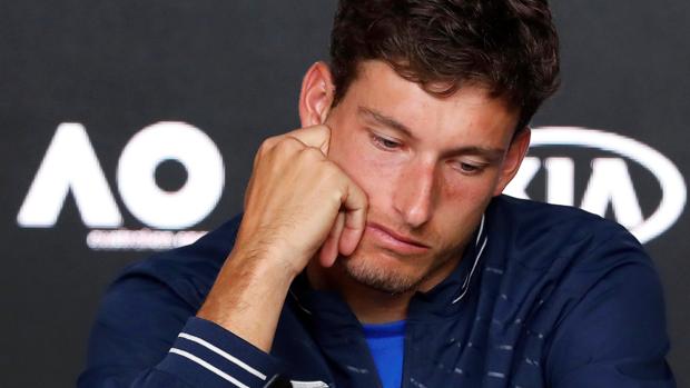 Carreño pide perdón por sus insultos al árbitro