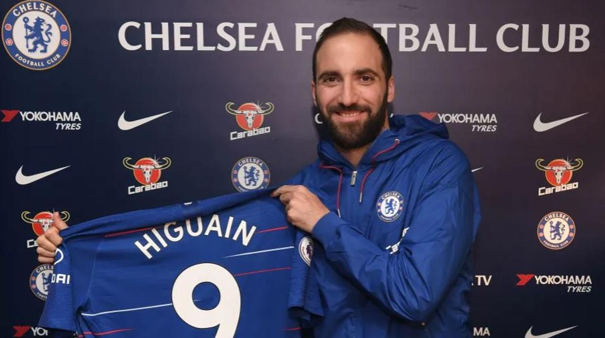 Higuaín ya es jugador del Chelsea