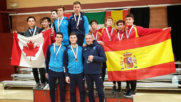 España, bronce en la Copa del Mundo de sable masculino júnior