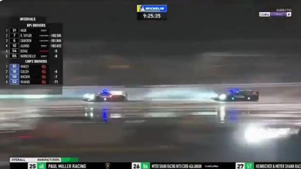 La frenada de Fernando Alonso bajo la lluvia que reventó las redes sociales