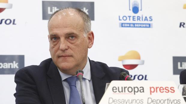 Javier Tebas ve al Real Madrid y a la RFEF detrás del borrador de la Ley del Deporte