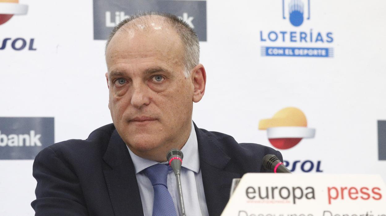 Javier Tebas ve al Real Madrid y a la RFEF detrás del borrador de la Ley del Deporte