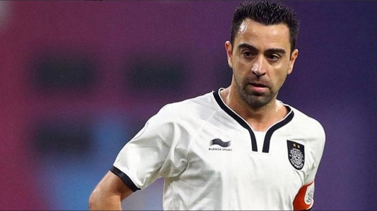 Xavi Hernández, jugador del Al-Sadd de Qatar