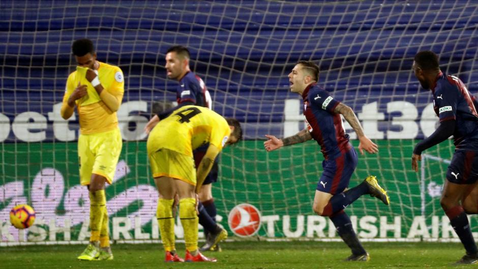 LaLiga Santander (J22): Resumen y goles del Eibar 3-0 Girona
