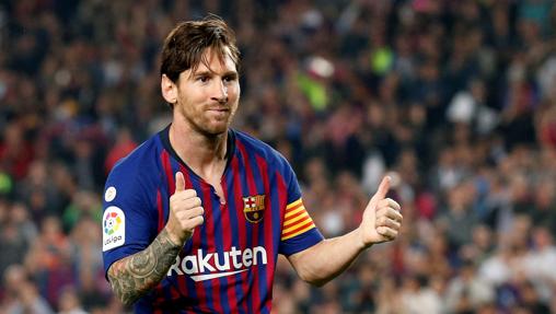 Messi, máximo goleador de la Liga