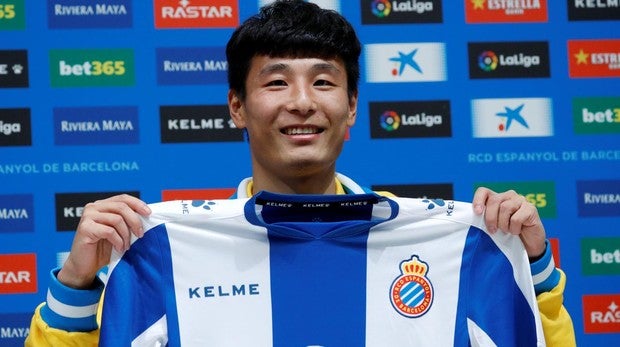 Wu Lei, jugador del Espanyol que más camisetas vende