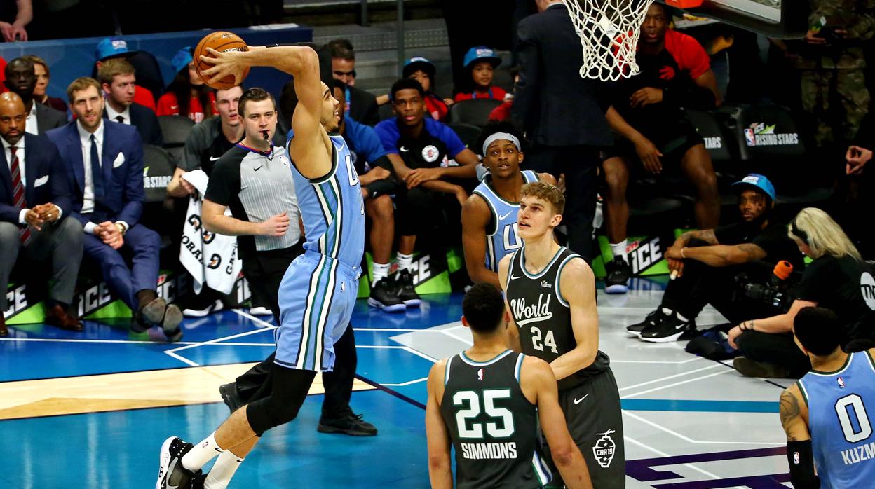 Lo más destacado del All Star: debut de Doncic, mates de videojuego y detalles estelares