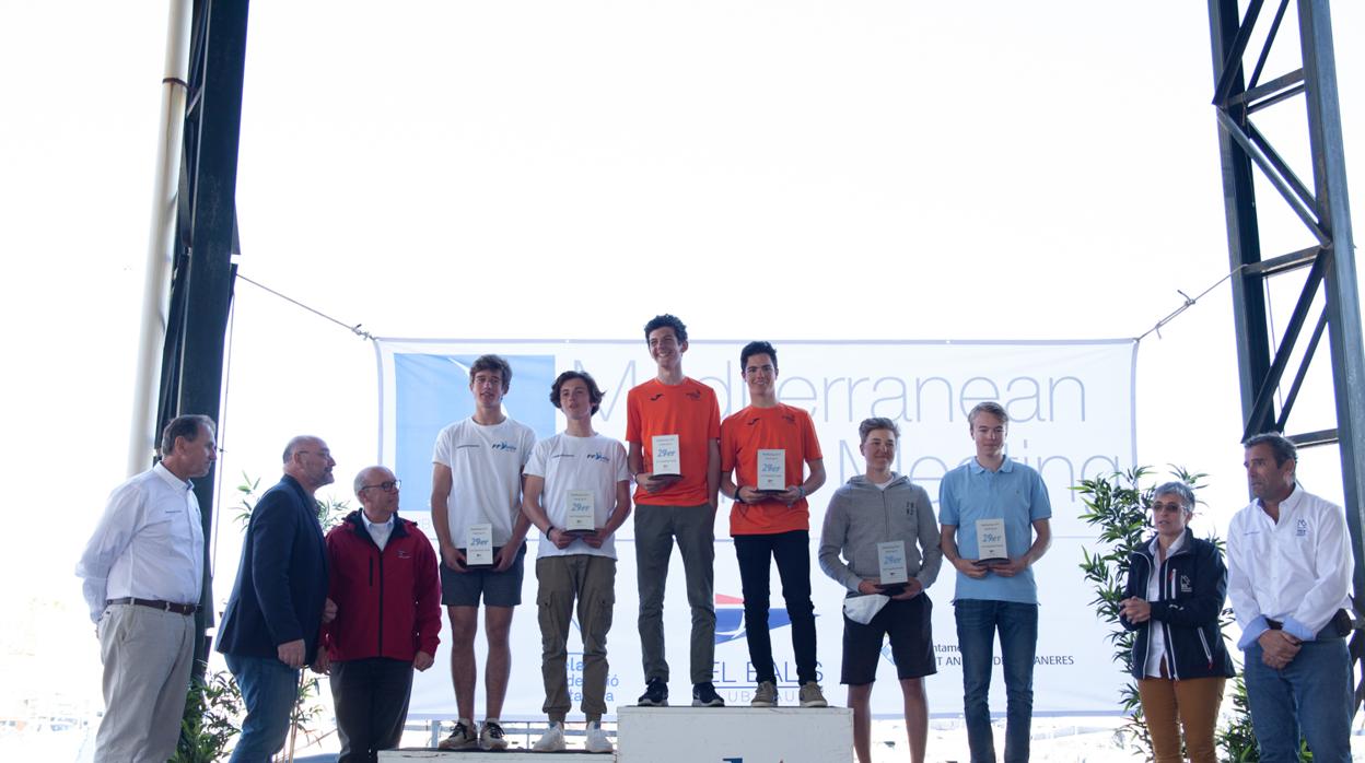 «Quicorras» Urios y Filippo Binetti, campeones de la Medsailing Eurocup de 29er