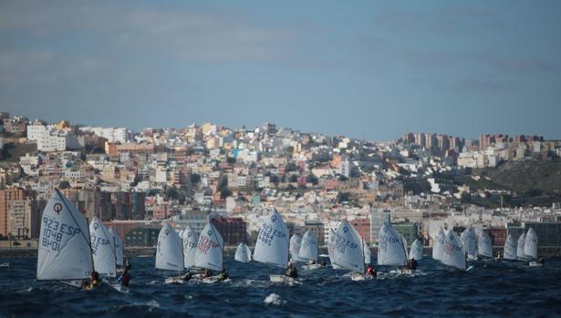 Jaime Ayarza vencedor del Trofeo Monitores de Optimist en Las Palmas