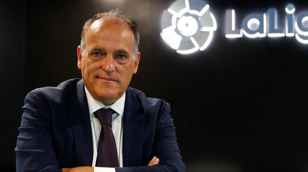 Tebas: «Soy madridista, pero no reconocer que Messi es el mejor de la historia es no saber de fútbol»