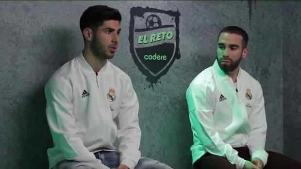 Carvajal y Asensio apelan al Bernabéu de cara al clásico