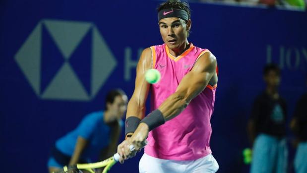 Nadal coge tono en Acapulco