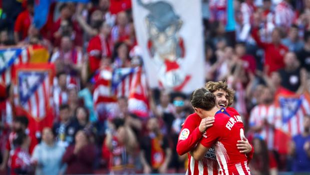 Griezmann tira del Atlético