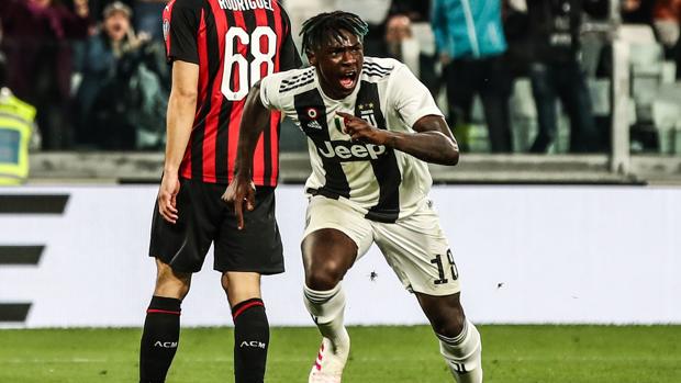 Kean hunde al Milan y acerca la fiesta del 'Scudetto' de al Juventus