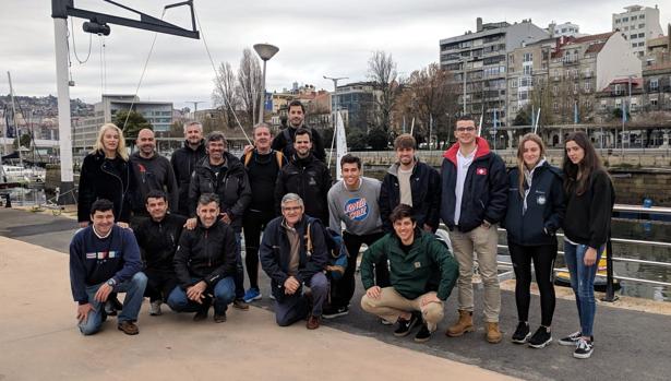 La clase Snipe comenzó a preparar el Memorial Cholo Armada con un clínic de Pedro Pires en Vigo