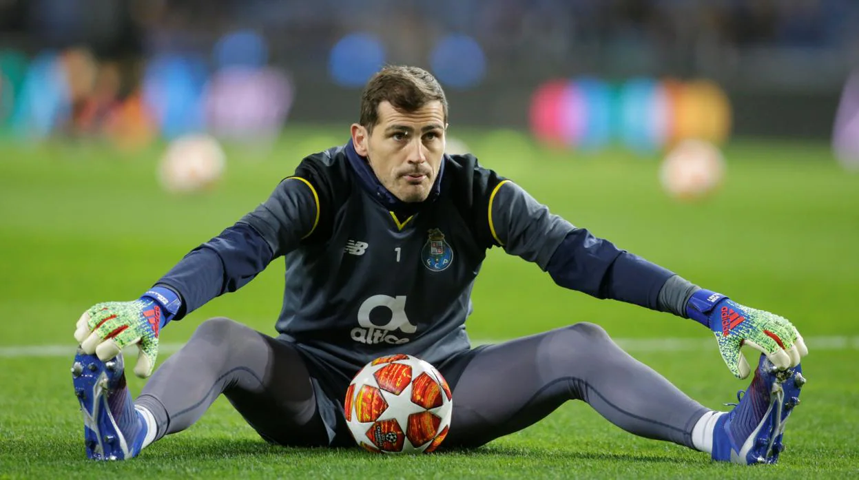 Casillas, con el Oporto en Champions
