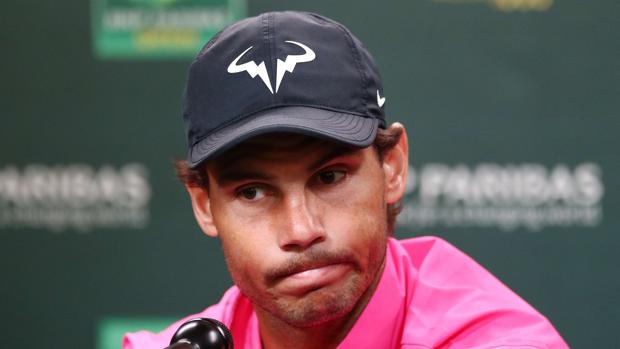 Rafa Nadal: «Me siento triste porque me veo en desventaja con mis oponentes»