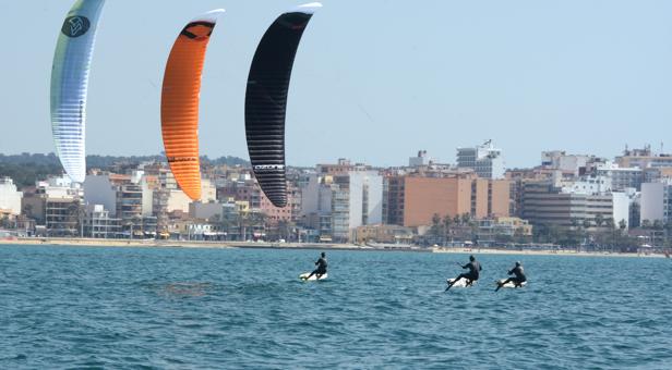 Alex Climent, primer lider de las Formula Kite Spain Series 2019