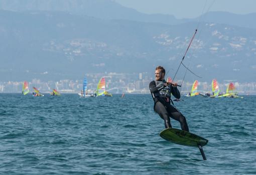 Alex Climent, primer lider de las Formula Kite Spain Series 2019