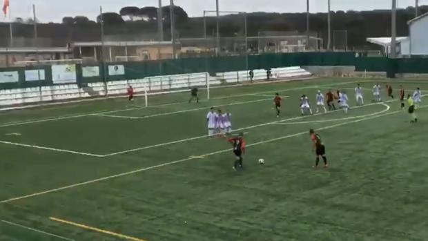 El magistral gol de falta del Inter de Madrid que triunfa en Twitter