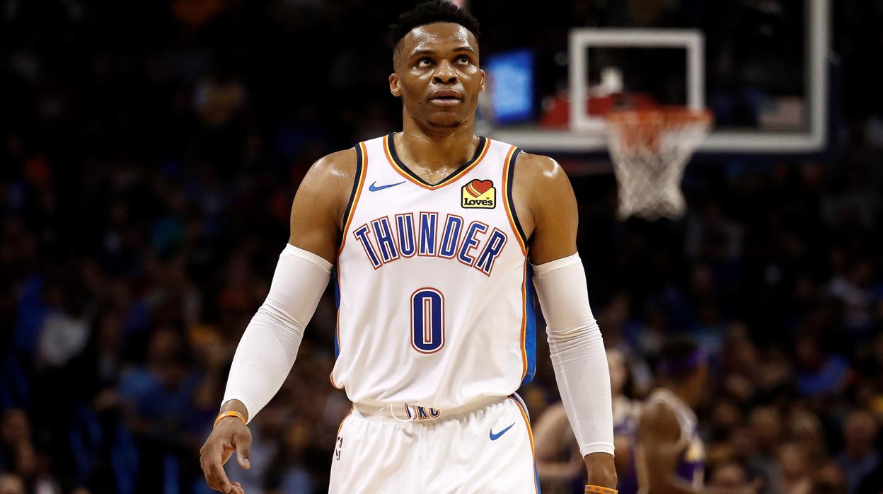 Triple-doble histórico para Russell Westbrook: 20 puntos, 20 rebotes y 21 asistencias