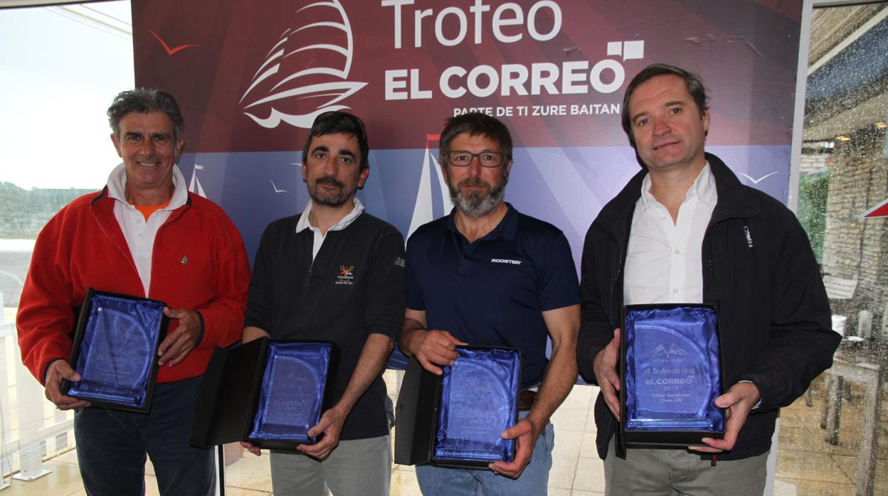 «Mandovi», «Gaitero», «Rooster» y «Aizian» ganadores  del VI Trofeo El Correo