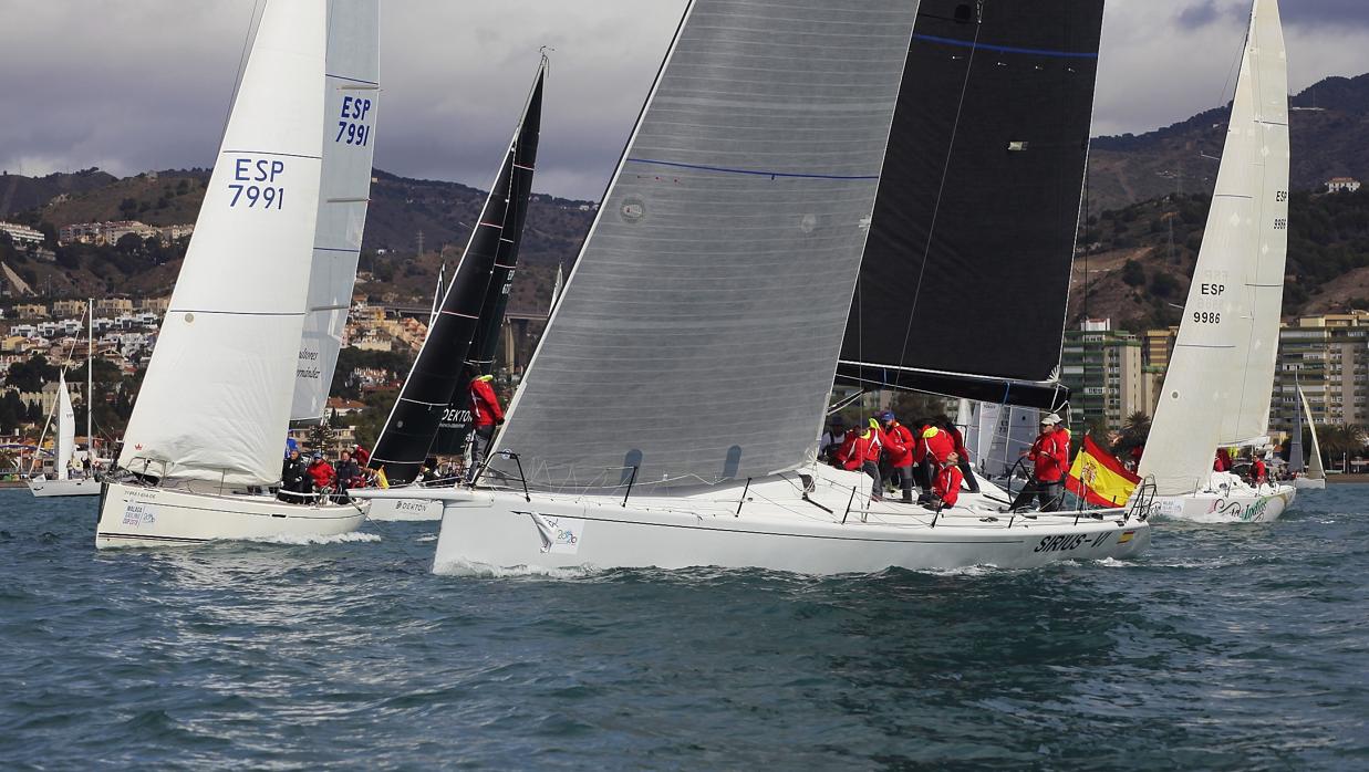 «Sirius VI» continúa mandando en la Málaga Sailing Cup