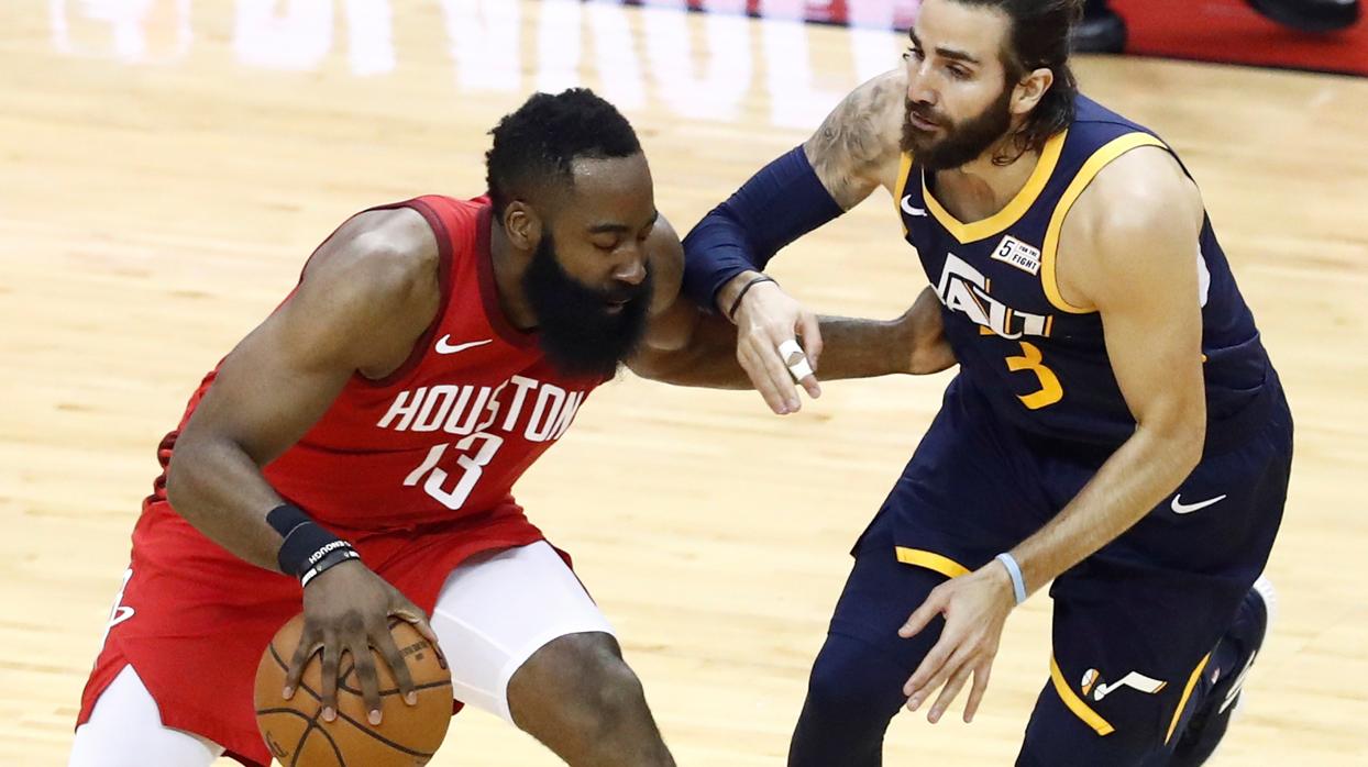 La clase de Ricky Rubio no puede parar la exhibición de James Harden