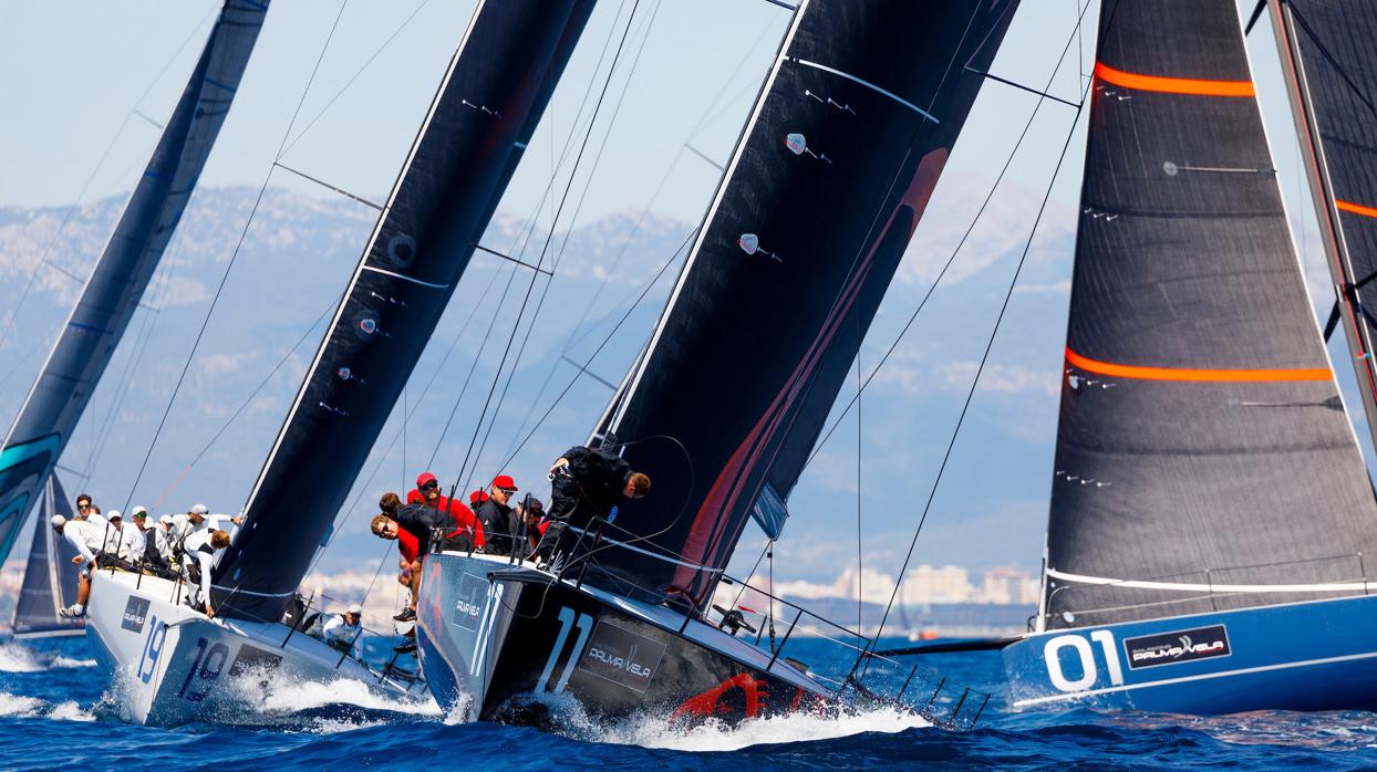 Los TP de las 52 Super Series se entrenan en la PalmaVela