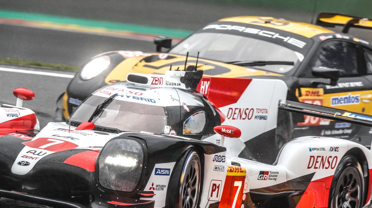 El Toyota de Alonso saldrá segundo en Spa