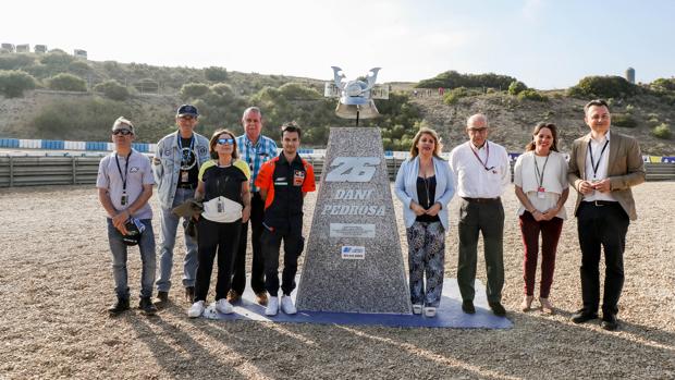 Dani Pedrosa ya tiene su curva en el Circuito de Jerez