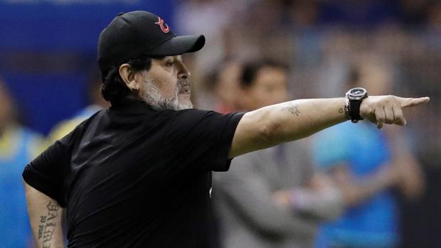 La enérgica charla de Maradona a su equipo que nadie ha logrado entender