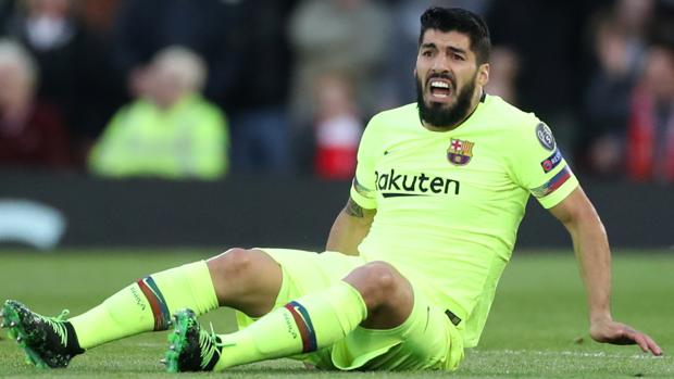 Luis Suárez se rompe el menisco y se perderá la final de Copa