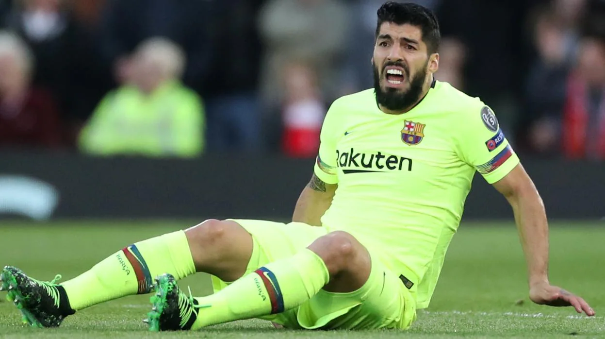 Luis Suárez se rompe el menisco y se perderá la final de Copa