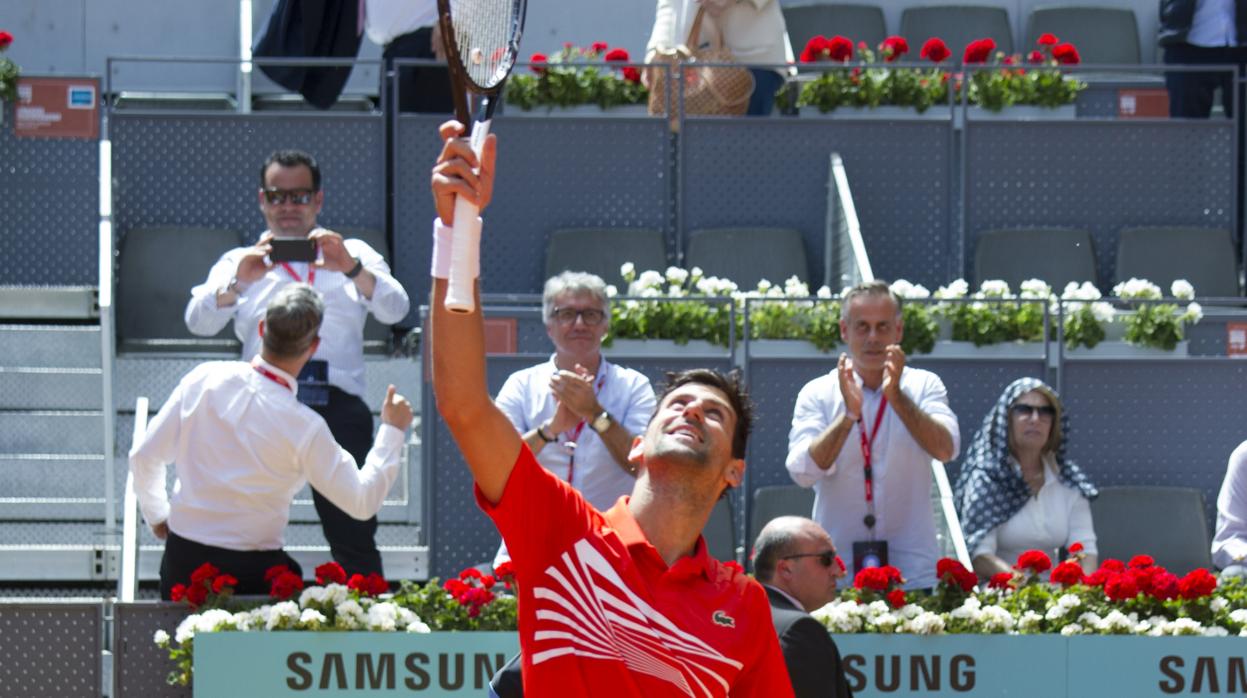 Djokovic es subcampeón del torfeo Mutua Madrid Open