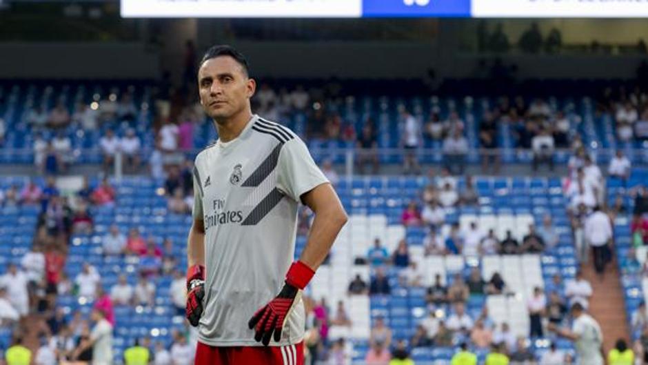 Zidane le asegura a Keylor Navas que no cuenta con él