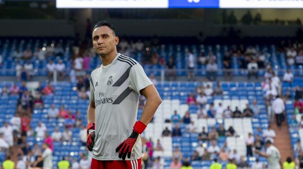 Zidane le dice a Keylor Navas que el Madrid no cuenta con él