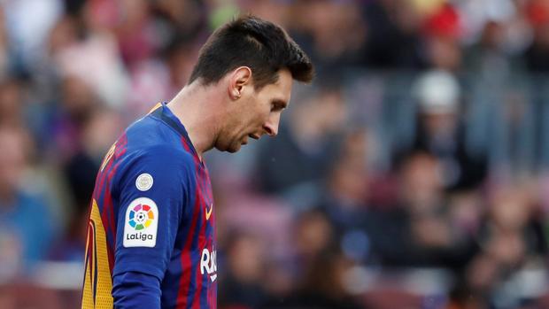 El fiasco en Europa aún amarga a Messi