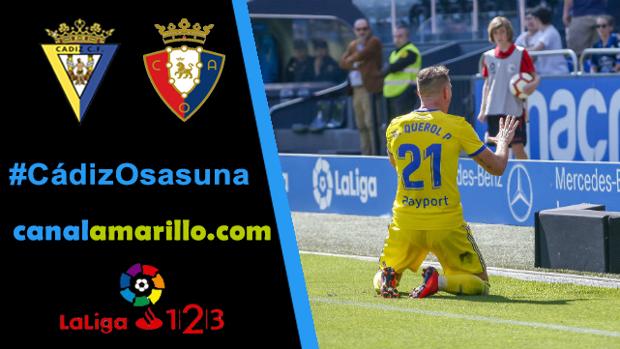 Directo Cádiz CF vs Osasuna