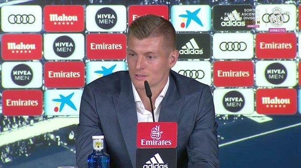 Kroos: «Nunca ha estado en mi cabeza salir del Real Madrid»