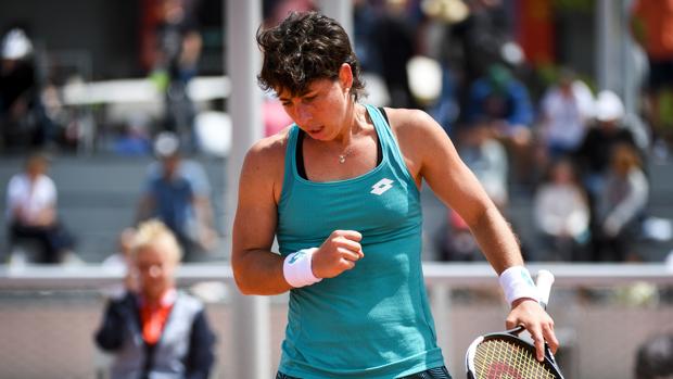 Carla Suárez avanza a tercera ronda tras superar a la estadounidense Rogers