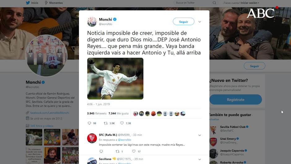 El mundo del deporte se despide de José Antonio Reyes