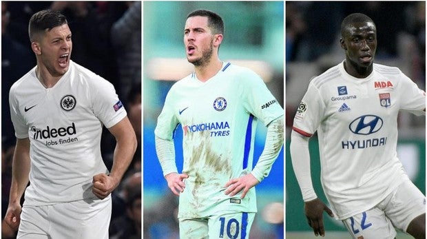 Hazard, Mendy y Jovic, fichados