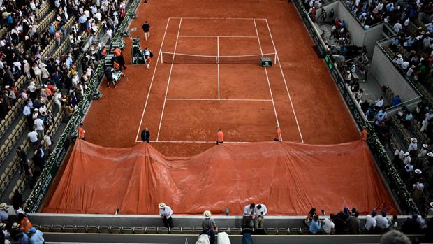 La lluvia suspende el Nadal-Nishikori y el Federer-Wawrinka