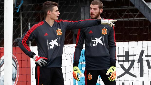 Relevo en la portería de España: Kepa, de nuevo titular