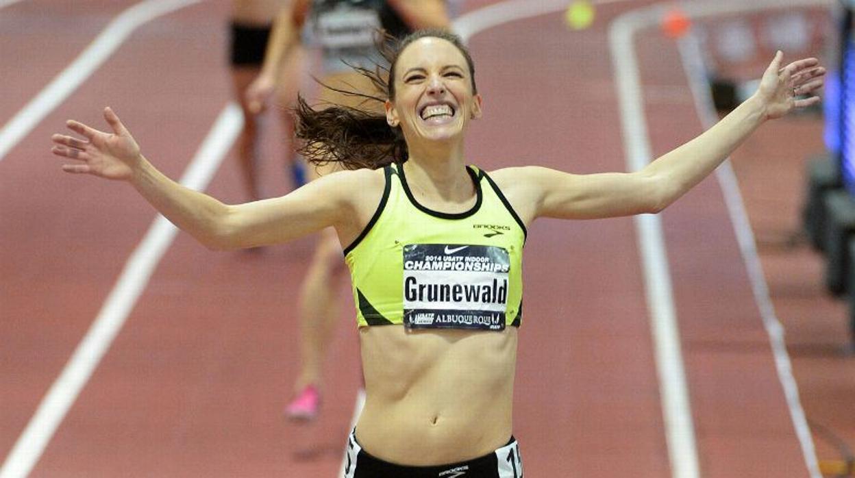 Muere «Gabe» Grunewald, la atleta que luchó contra el cáncer