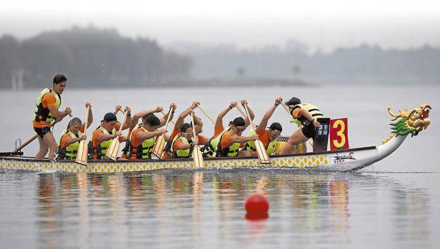 La UPO se trae dos oros mundiales de Dragon Boat