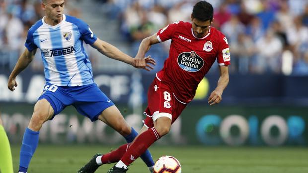 El Deportivo gana en Málaga y jugará la final del playoff de ascenso