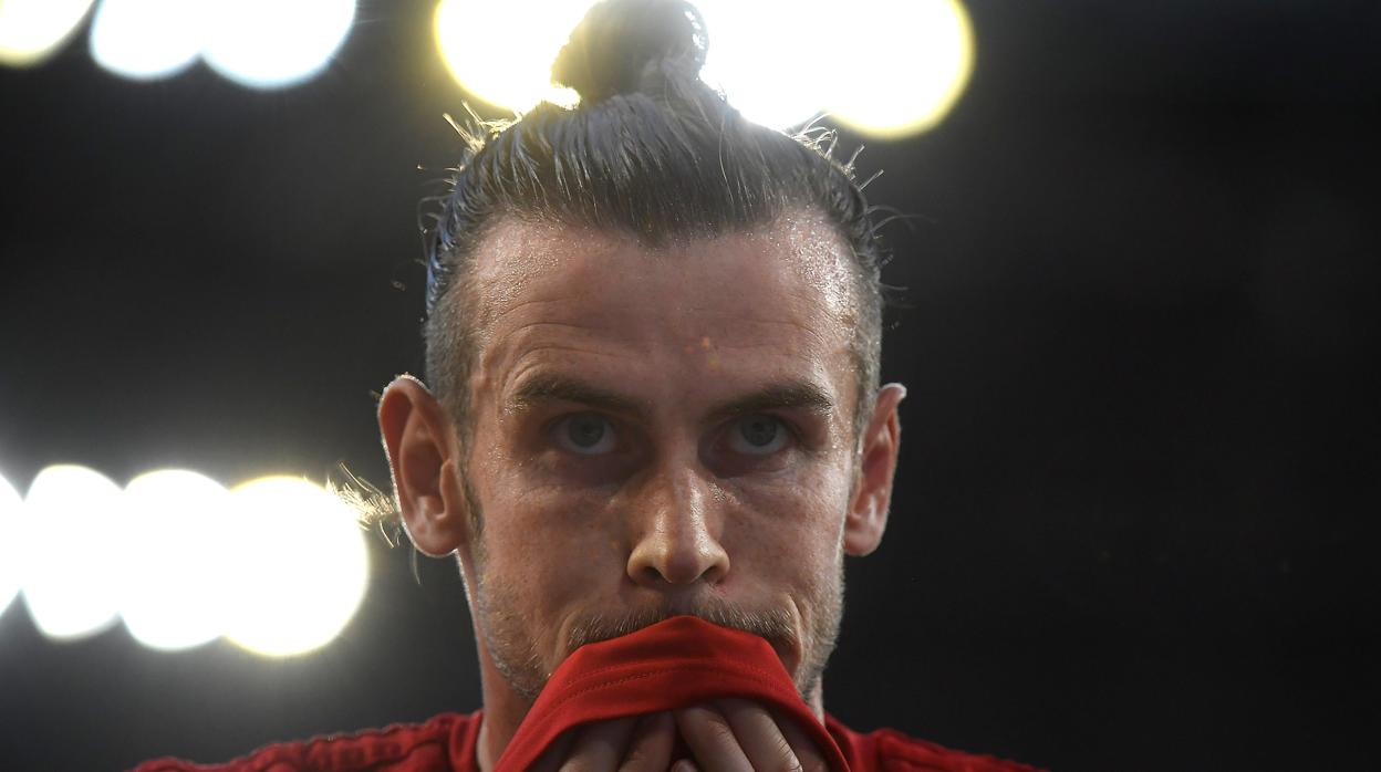 Bale, con la selección de Gales